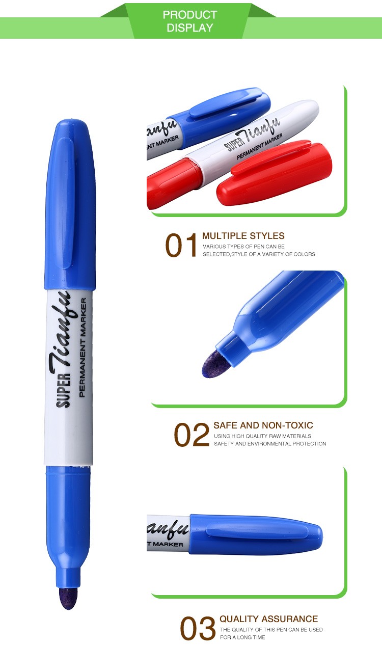 High Quality P2600 Color Easy Erase Waterproof Quick Dry Permanent
