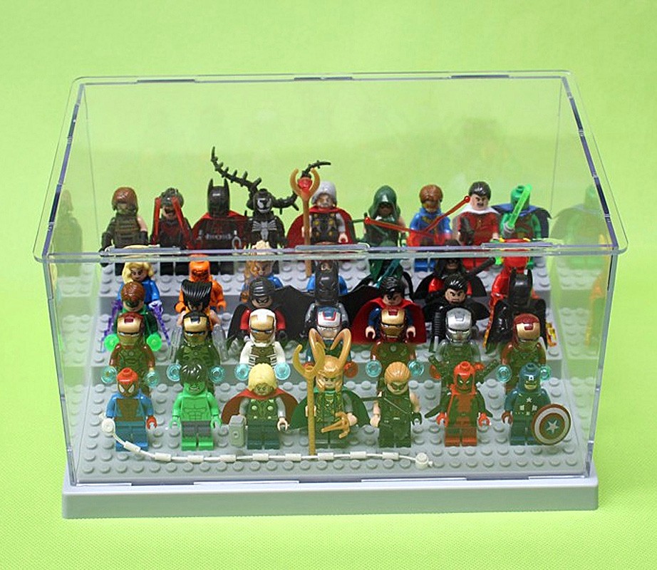 lego mini figure display case