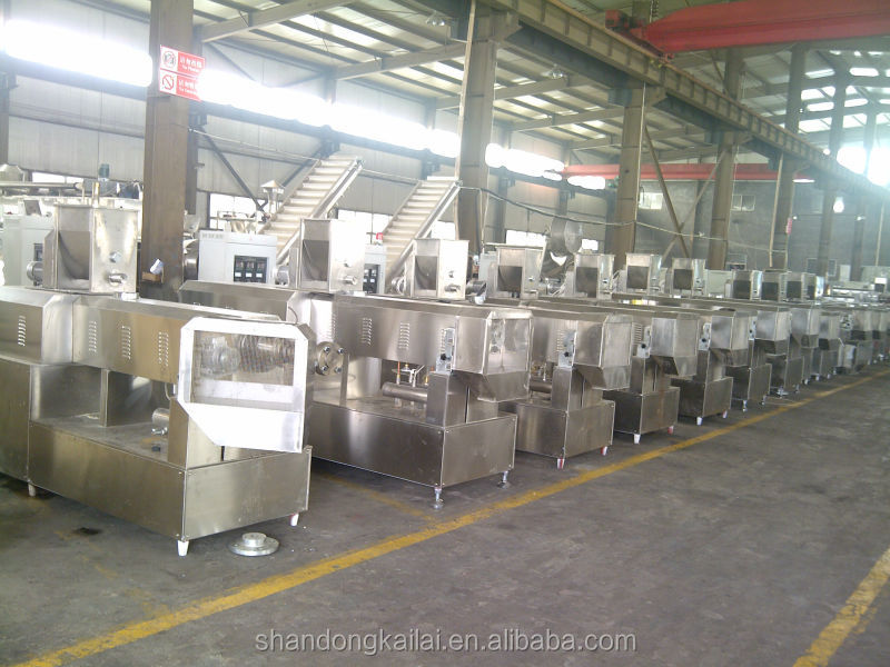 Puffed/inflated snacks extruder food machine/ food machine
