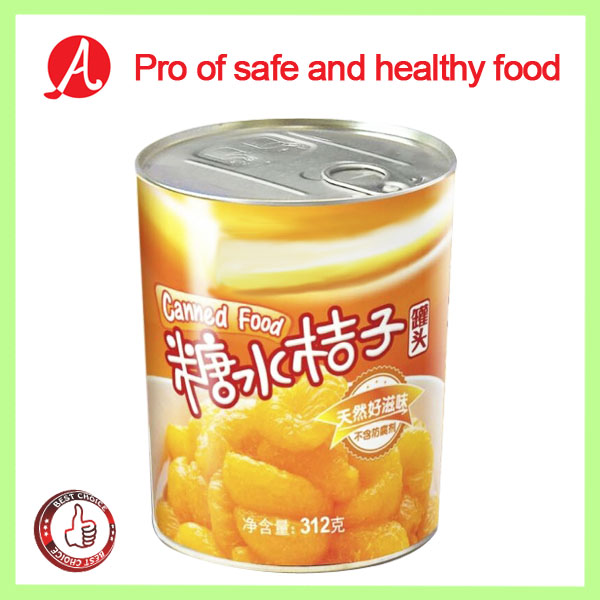 2014 Canned Fruit in Syrup(orange, red bayberry, yellow peach, loquat,grape)