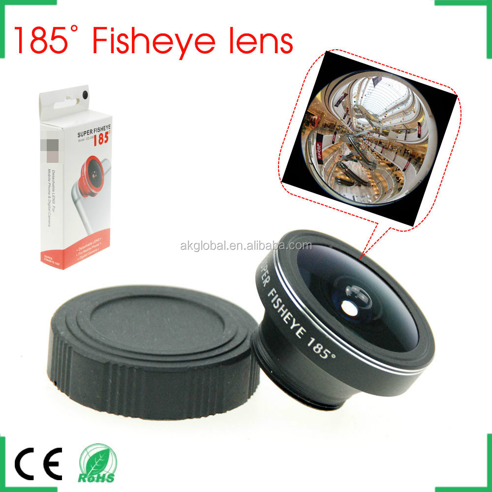 2016 new products 185 degree super fish eye lens