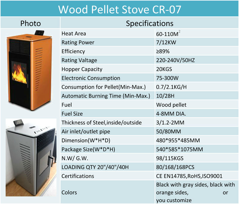 8kw freestanding electric pellet fireplaces CR-07問屋・仕入れ・卸・卸売り