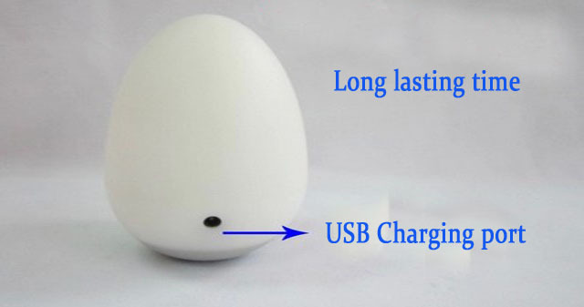 Ledライトnigt丸々- ポリ楽しい装飾卵形のデザイン仕入れ・メーカー・工場
