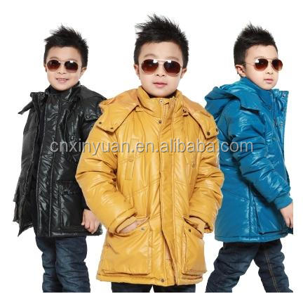 男の子のファッション暖かいジャケット子供服綿- パッド入りの服問屋・仕入れ・卸・卸売り