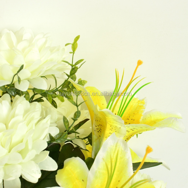 バルク高品質人工バナナの葉の付き絹の花仕入れ・メーカー・工場
