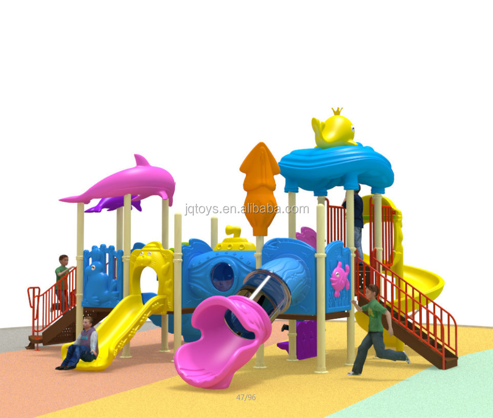 02101kindergarten furnture popular kids outdoor plastic slide