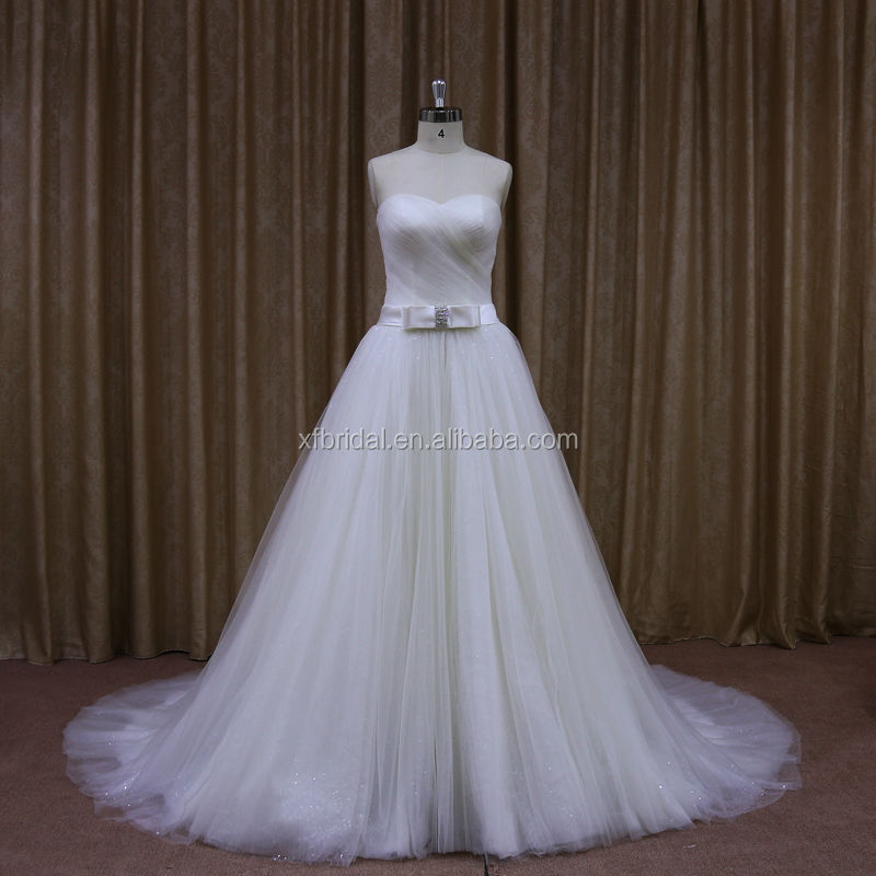 Plus Size Germany Import Long Trail Factory Direct Wedding Dress ...