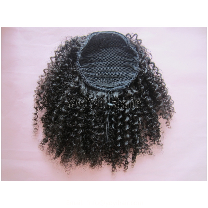 brazilian remy human hair ponytail