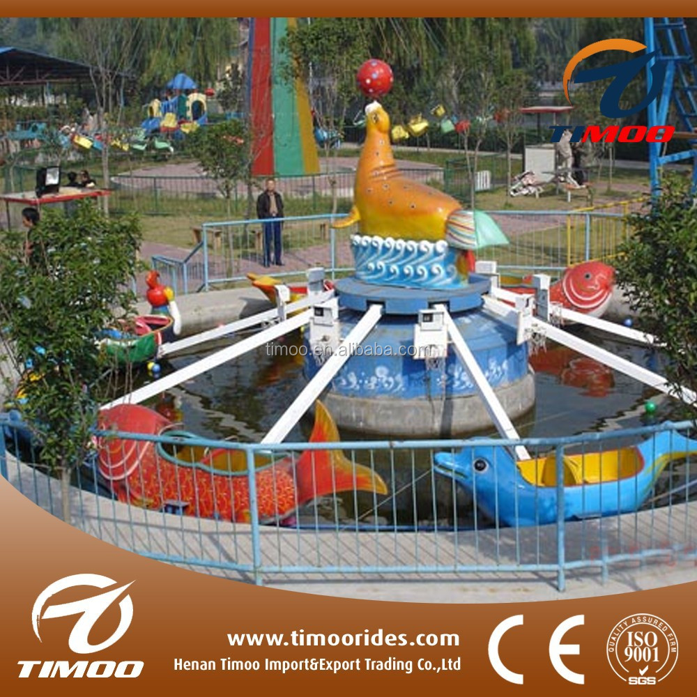 attractive china manufacturer water park rides swing dolphin for