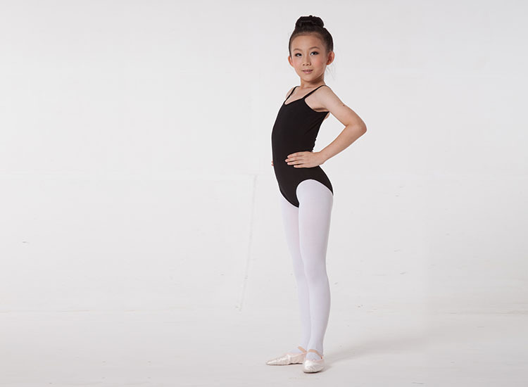 女子バレエレオタードダンスウェア子供の低ストラップ- バックダンスウェア、 子供体操のレオタード仕入れ・メーカー・工場