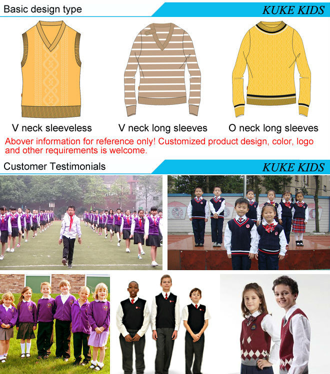 袖なしvネック学校制服は、 パターンをニットのセーターのベスト問屋・仕入れ・卸・卸売り