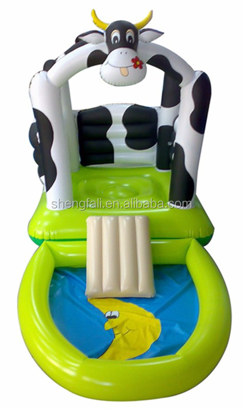 inflatable cow float