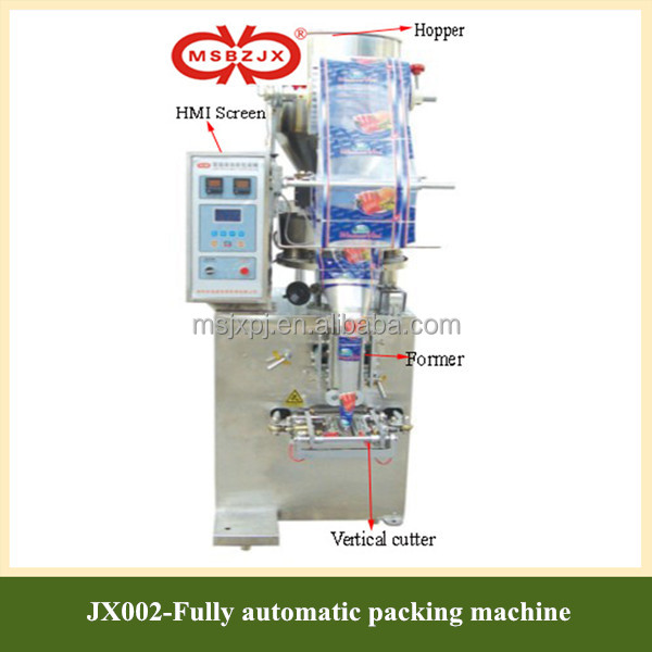 Factory price QS standard JX002 Fully Automatic cocoa powder packaging machine