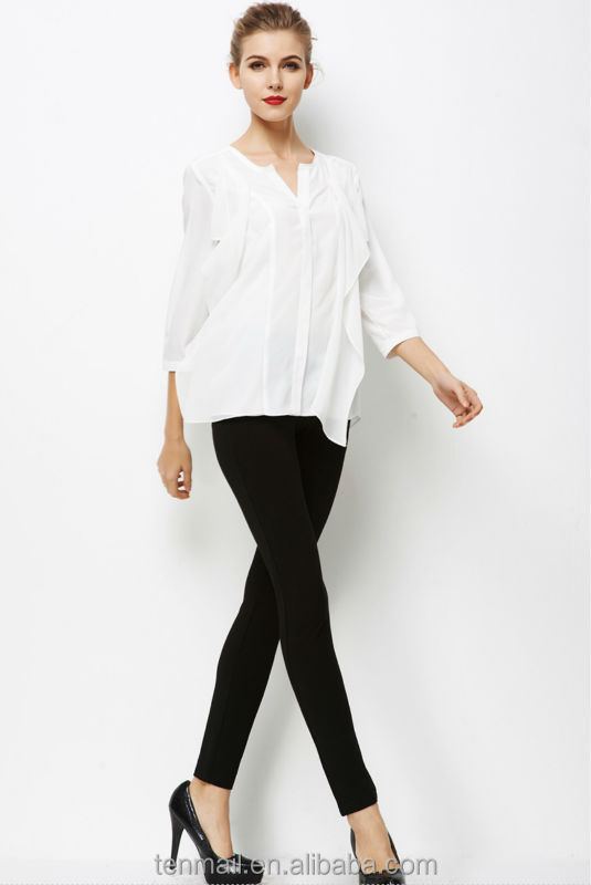 ... office semi formal blouse for women,elegant design for women blouse