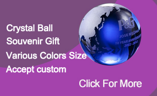 地球儀ボール名誉色クリスタルトロフィー賞勝利のためにお土産問屋・仕入れ・卸・卸売り