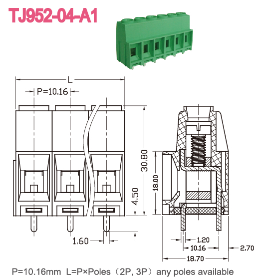 安定したidc端子台10.16mm異なるタイプワイヤコネクタpcbsmd仕入れ・メーカー・工場