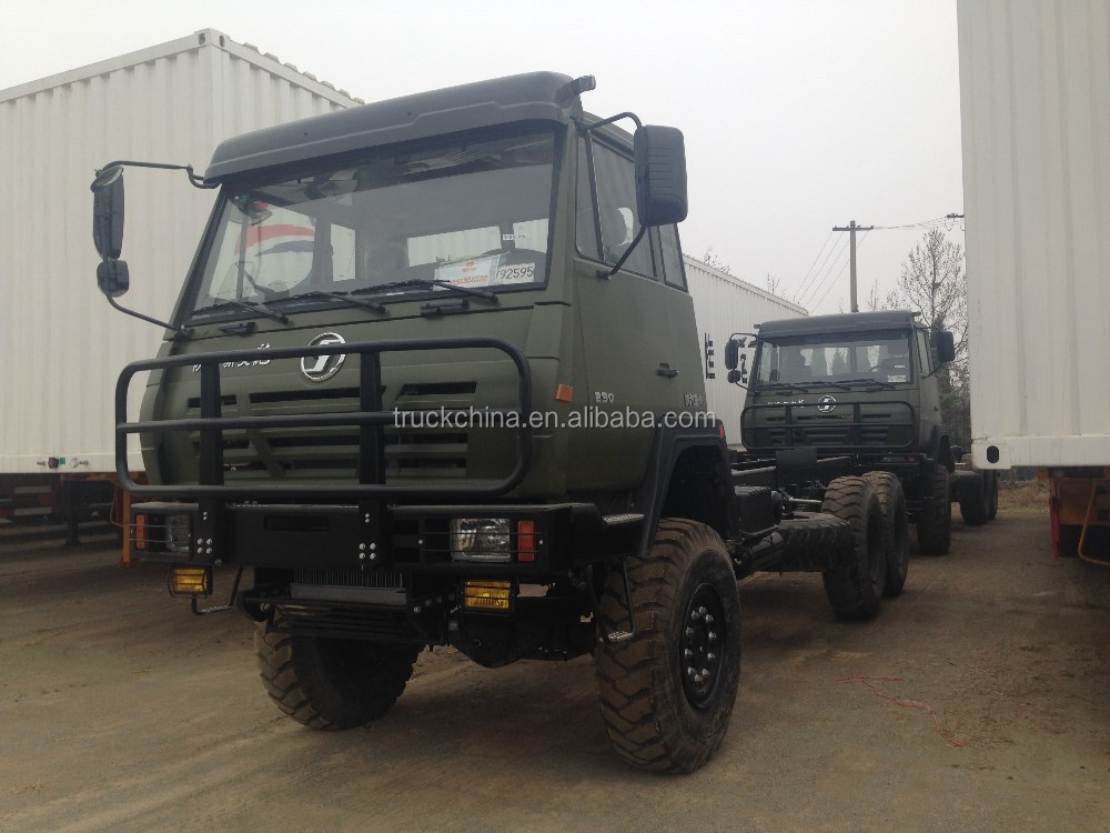 shacman 6x6 military all terrain trucks