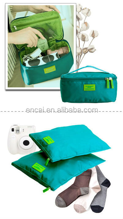 旅行フォールディング高品質encai7個荷物保管袋セット/organierファッション衣類用・トイレタリーバッグのセット問屋・仕入れ・卸・卸売り