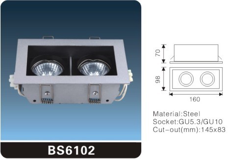 凹型50wgu5.3スポット照明フィクスチャ問屋・仕入れ・卸・卸売り