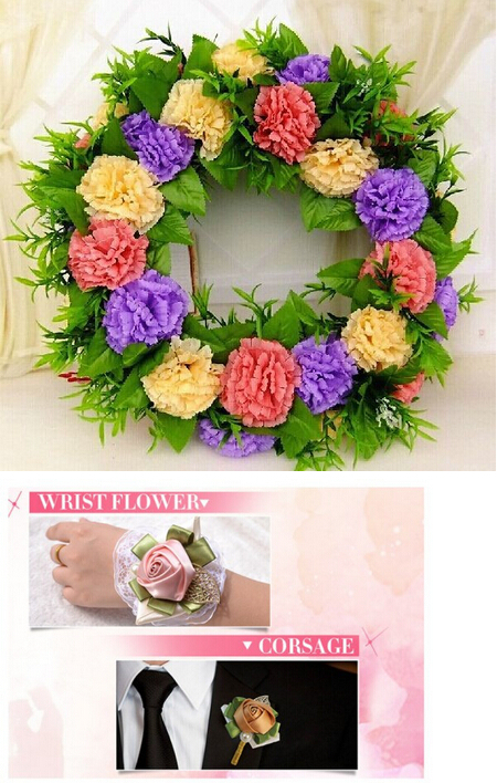 結婚式の装飾2015中国工場出荷時の価格安い造花卸売り問屋・仕入れ・卸・卸売り