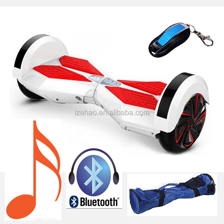 二輪スクーター送料無料自己バランスボードブルートゥース音楽hoverboard8インチledライト付きやキャリーバッグ仕入れ・メーカー・工場