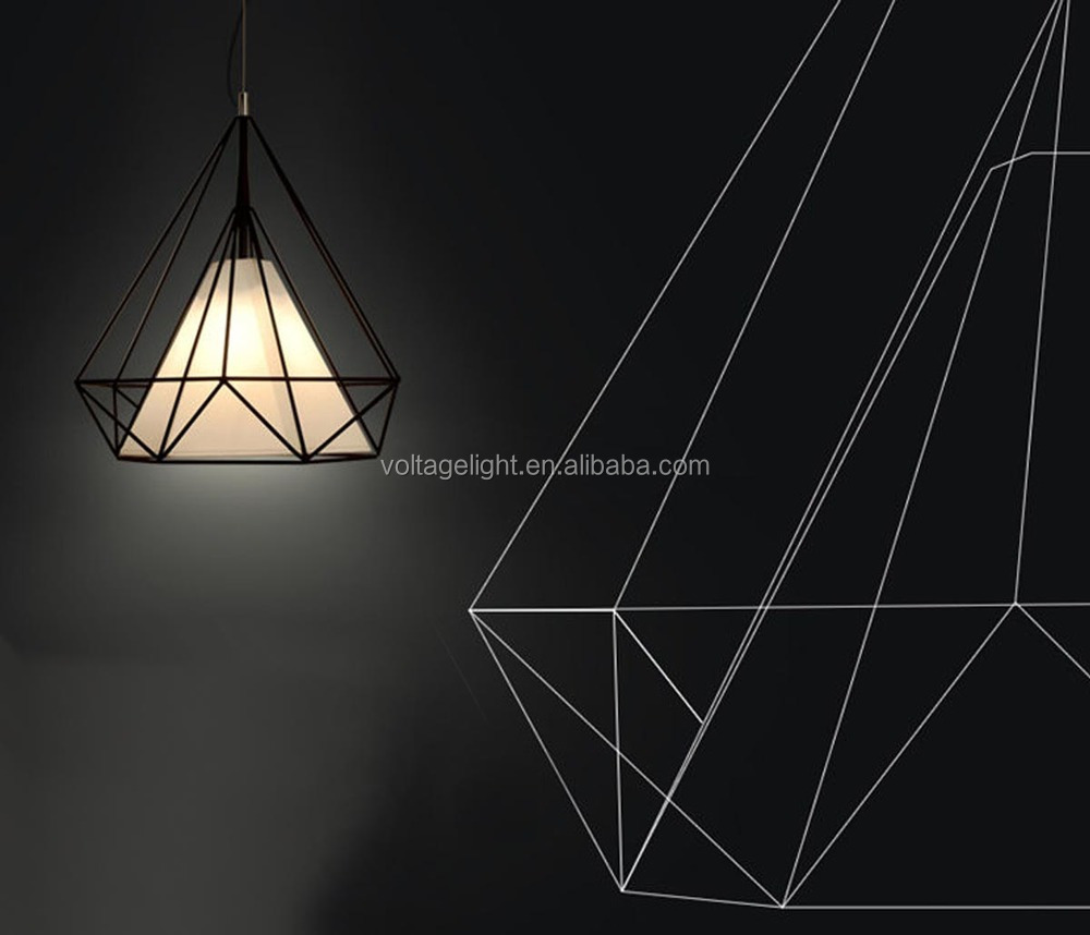 Vendita calda moderno vintage loft industriale filo nero lampada a ...