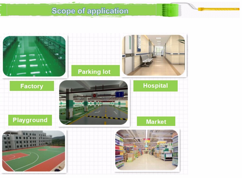 Hot sale epoxy resin floor paint commercial with low price