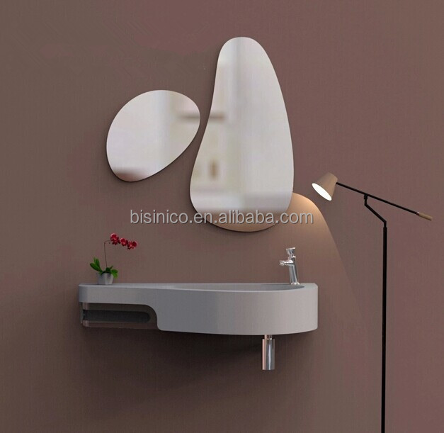 Moderno de pie bathtub, muebles de baño de piedra artificial, de ...