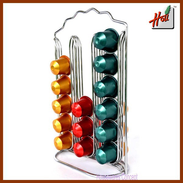 Hot Selling Acrylic Wall Mounted Nespresso Coffee Capsule Holder Buy
