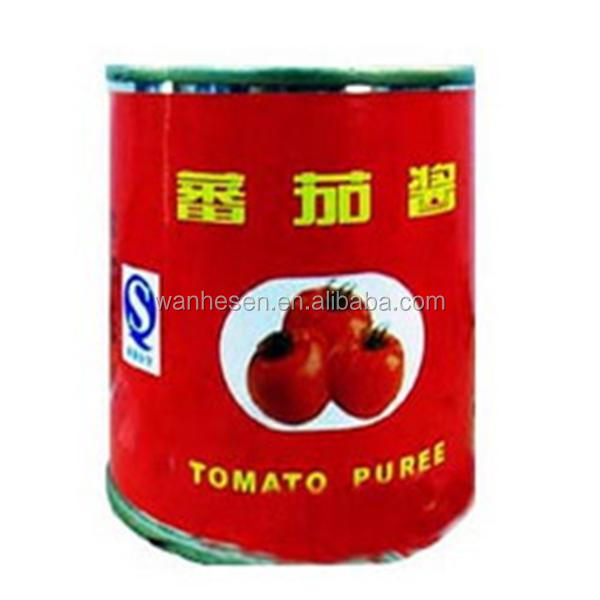 70G-4500G China Hot Sell Canned tomato paste,can tomato paste 28-30% brix
