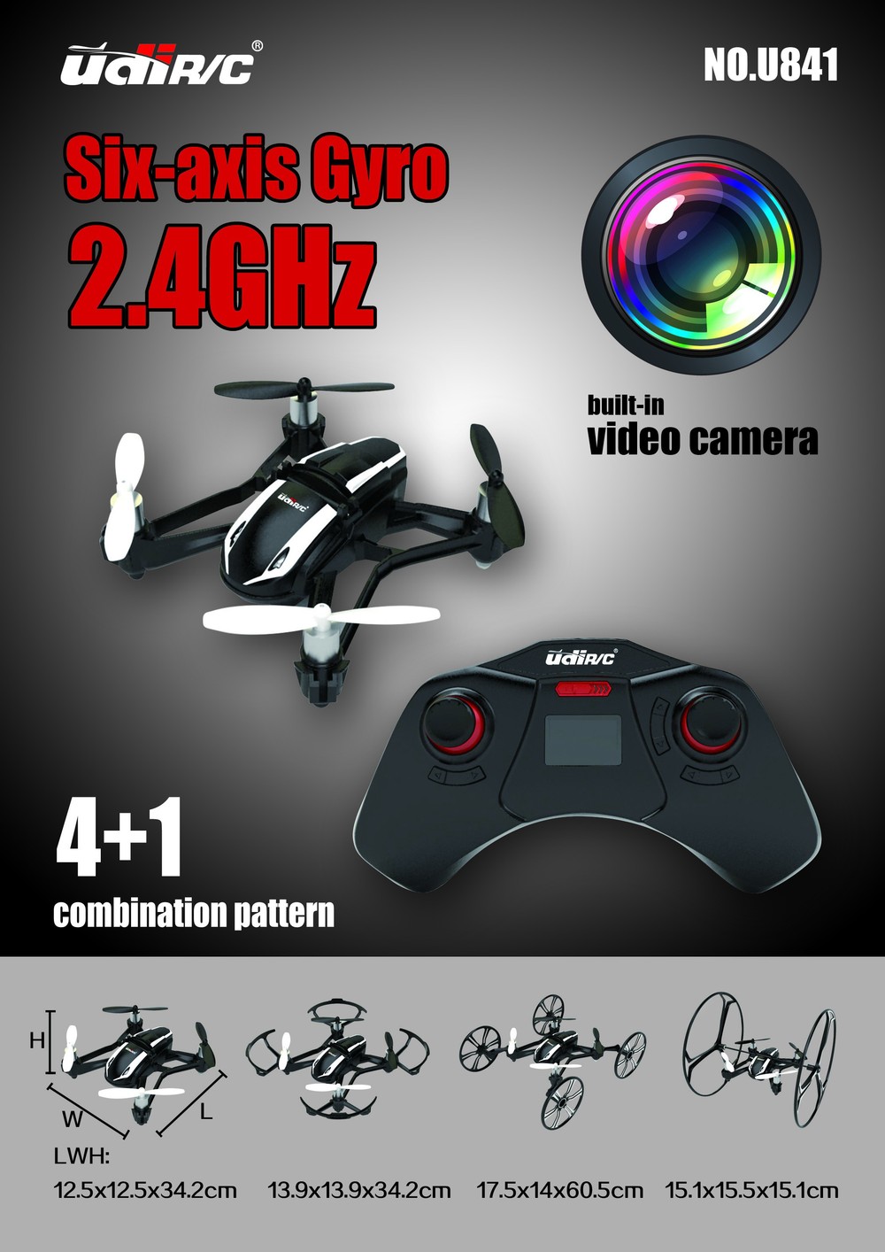 新しい2014年! rcquadcopteru8412.4ghdカメラ問屋・仕入れ・卸・卸売り