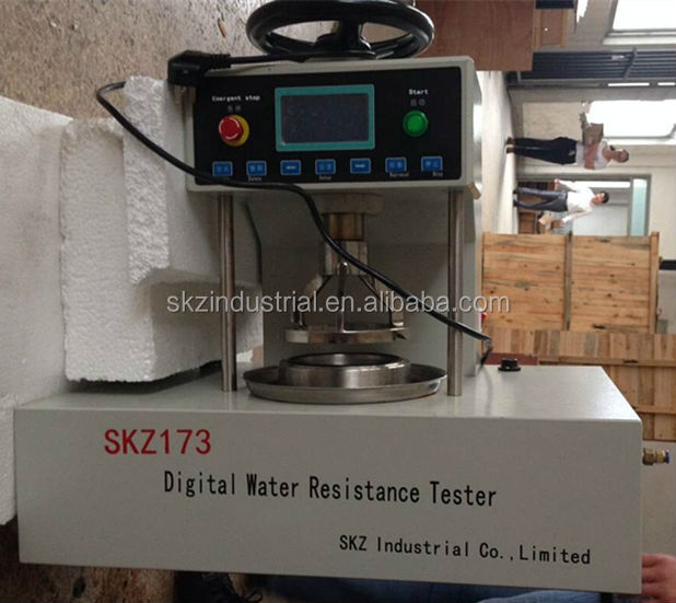 fabric textile hydrostatic pressure water penetration test equipment