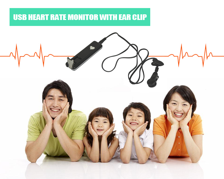 Bluetooth Mobile HRV Heart Rate Monitor with Ear Clip and