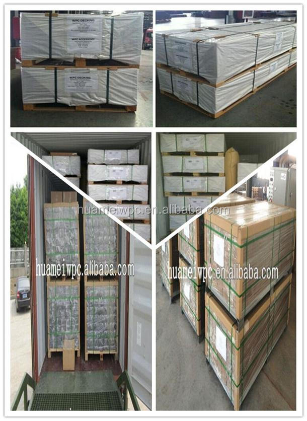 Light Weight And Easy To Install Outdoor WPC Decking & Flooring