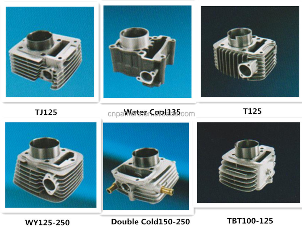 150cc CG150 Motorcycle Engine Parts With 62mm Cylinder Block Piston.jpg