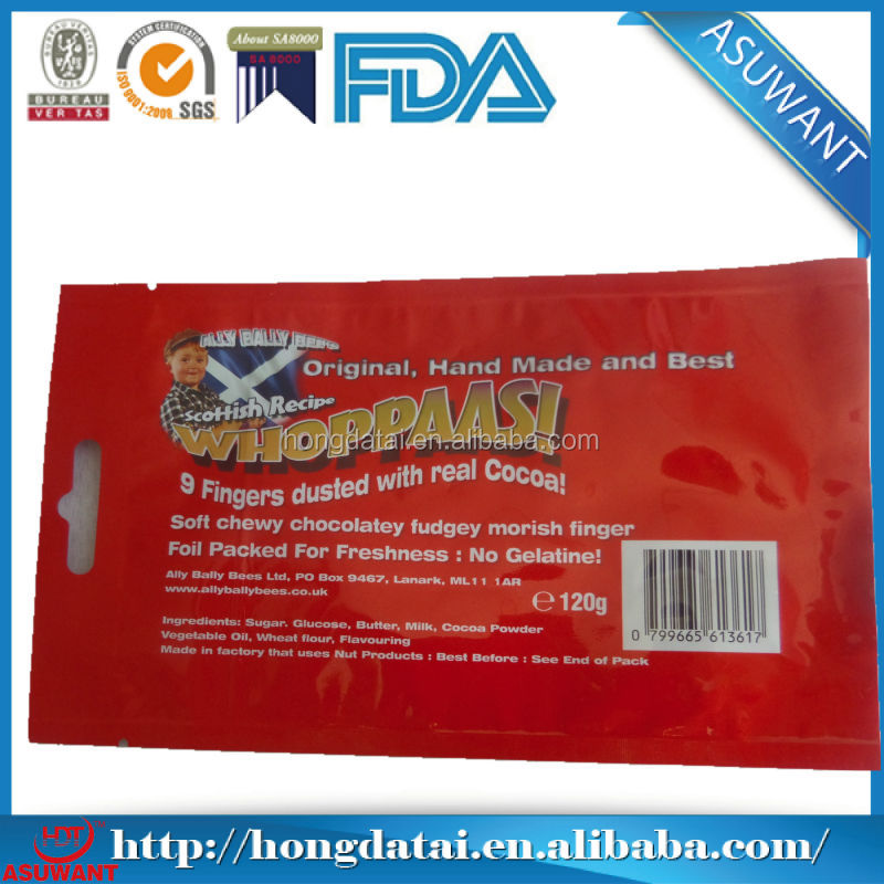 Hot selling small size cocoa powder packing bags