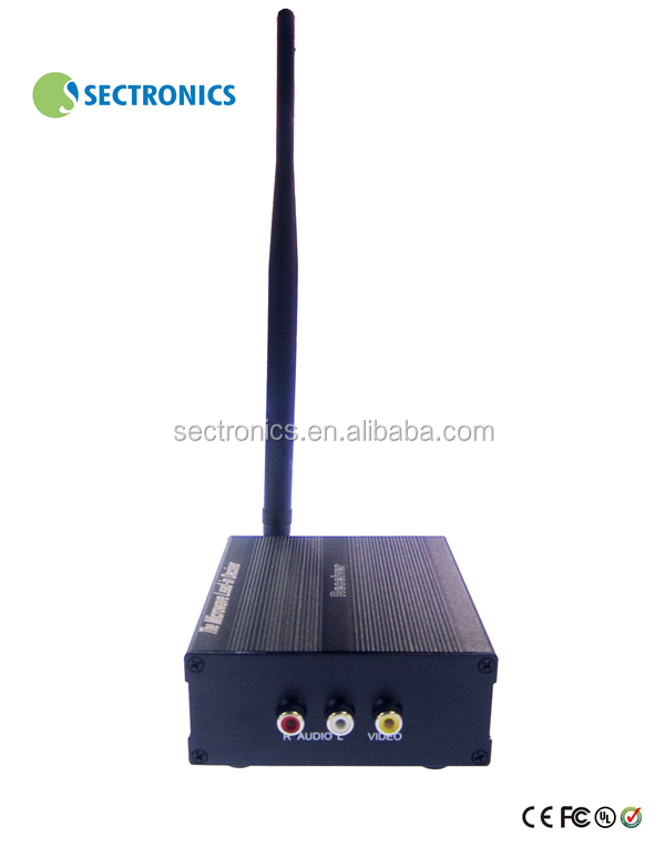ワイヤレスオーディオビデオ送信機・受信機2000メートル3w8チャンネル2.4ghzの問屋・仕入れ・卸・卸売り