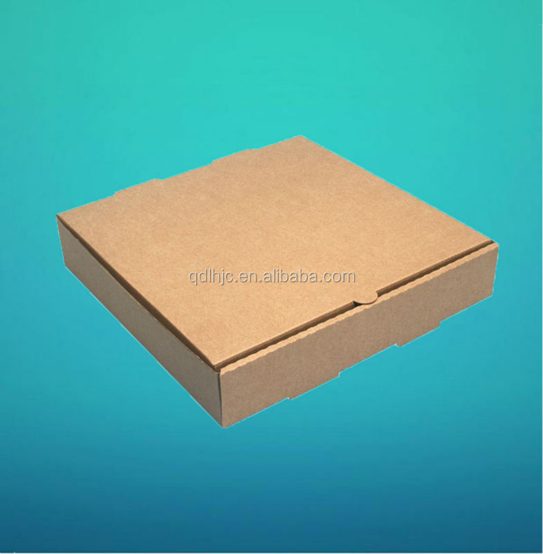 12 inches custom cheap corrugated pizza box wholesale