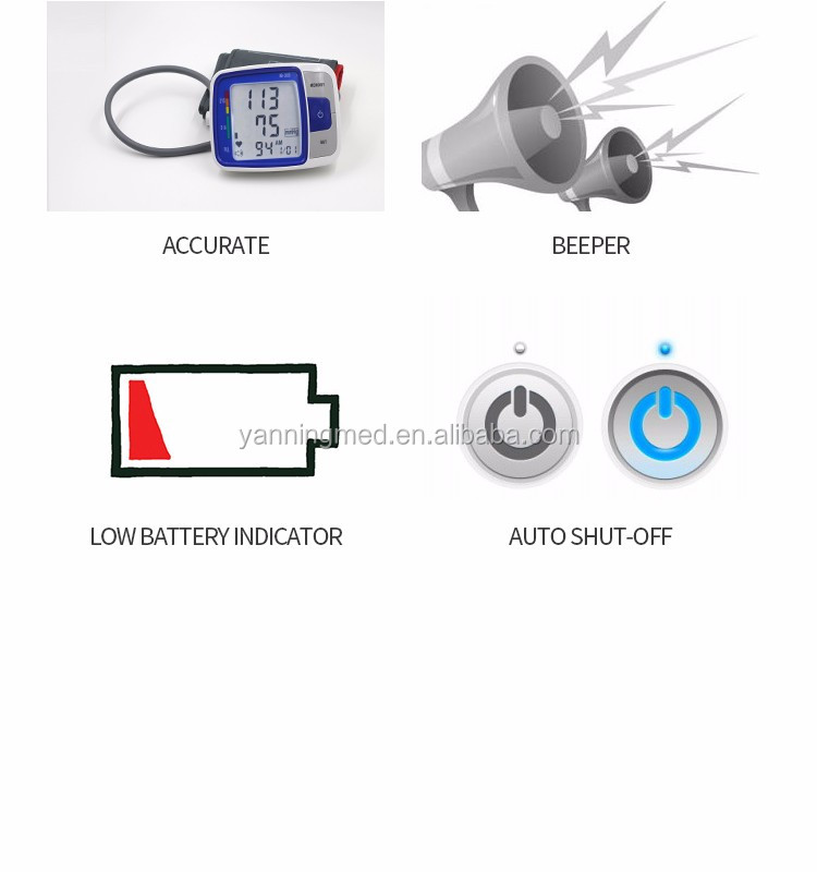 Excellent quality portable blood pressure meter,fda new blood pressure monitor,low price blood pressure monitor price