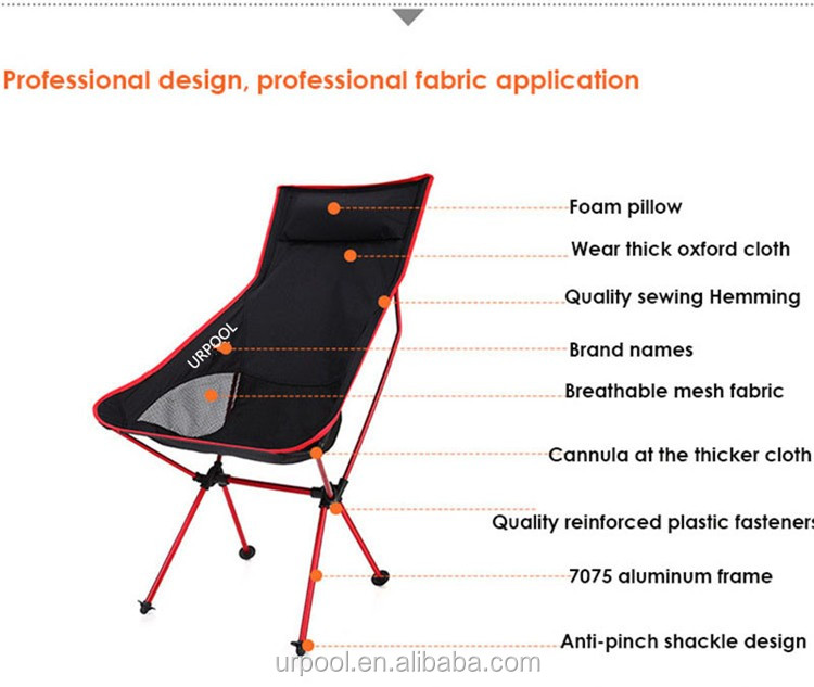 High Quality Camping Beach Chair Outdoor Leisure Chair 600D Oxford Fabric Lightweight Folding Chair for hiking (4).jpg