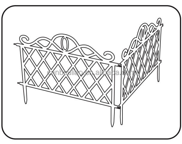 garden border fence