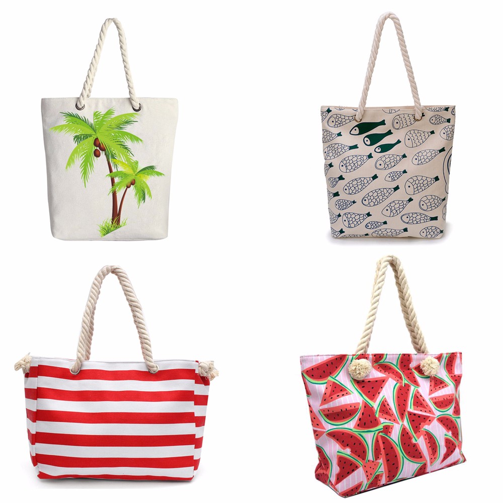 inexpensive beach tote bags