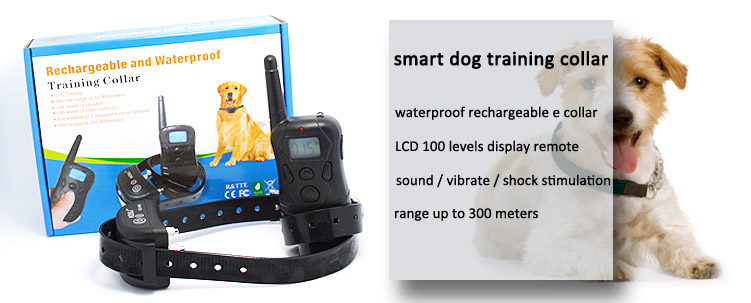 防水充電式電子襟犬の訓練リモコン付き仕入れ・メーカー・工場