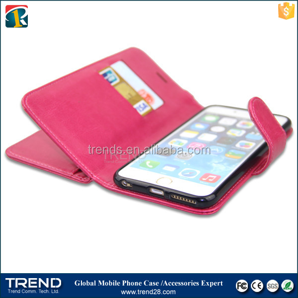 wallet style leather case for iphone 6 6s