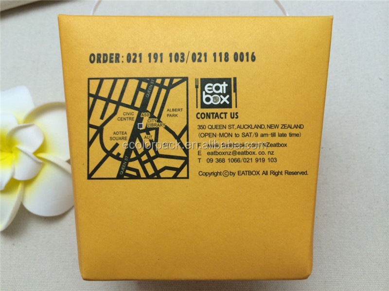 EXW Real price- Custom logo 26 oz Hot food box, noodle box, take away food box