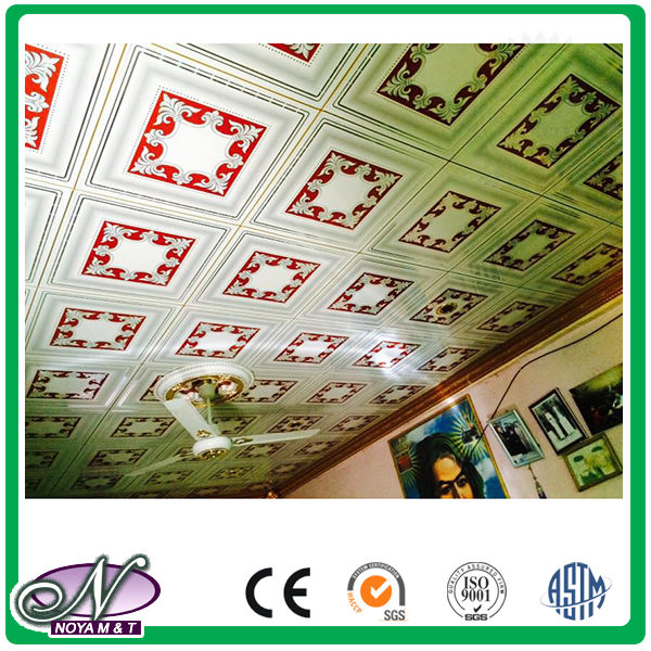 Construction materials cheap price pvc suspending ceiling panel
