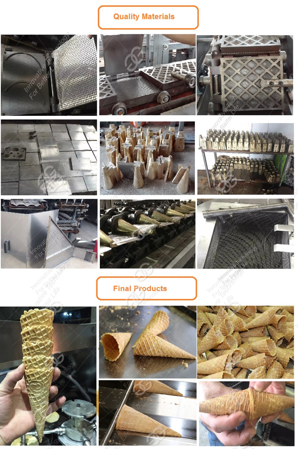 cone making machine details
