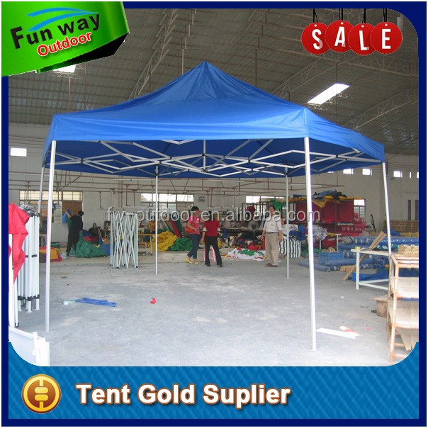 3 × 3メートルラウンドメタルガゼボ簡単アップ六角テント仕入れ・メーカー・工場