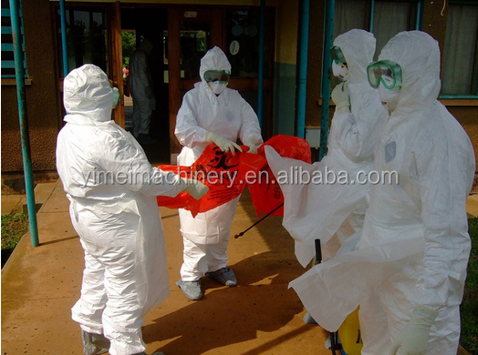新しい2014年! 医療のための防護服ebolaウイルス問屋・仕入れ・卸・卸売り