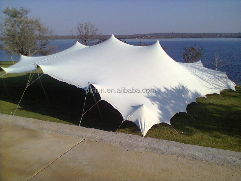 Waterproof Coated Stretch Tent Fabric For Outdoor Wedding/camp/tent